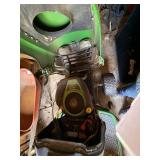 John Deere 100 Series Lawn Tractor 5-Speed 19.5 HP (598 Hrs. Runs yet smokes)-Shed