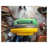 John Deere 100 Series Lawn Tractor 5-Speed 19.5 HP (598 Hrs. Runs yet smokes)-Shed