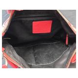 Authentic Coach Signature Canvas Crossbody Bag Coral/Cream No M1394-30902M