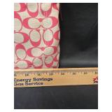 Authentic Coach Signature Canvas Crossbody Bag Coral/Cream No M1394-30902M