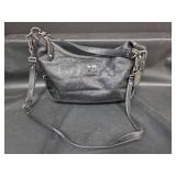 Authentic Coach Black Leather Hobo Handbag No. H1182-14304