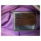 Authentic Coach Black Leather Hobo Handbag No. H1182-14304