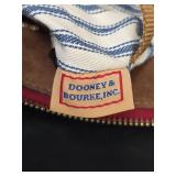 Authentic Dooney & Bourke Brown Nylon Crossbody Bag No. K9965718