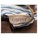 Authentic Dooney & Bourke Brown Nylon Crossbody Bag No. K9965718