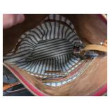 Authentic Dooney & Bourke Brown Nylon Crossbody Bag No. K9965718