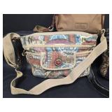 Lot of 3 Fossil Crossbody Bags Collection