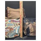 Lot of 3 Fossil Crossbody Bags Collection