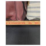 Fossil Leather Handbag and Fossil Canvas Crossbody Bag