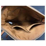 Fossil Leather Handbag and Fossil Canvas Crossbody Bag