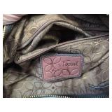 Fossil Leather Handbag and Fossil Canvas Crossbody Bag