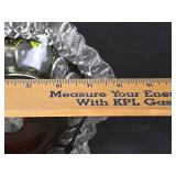 Westmoreland Crystal Clear Ruffled Compote Dish