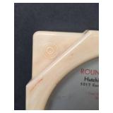 Rounkles Radio Service Advertising Thermometer in Bakelite Frame