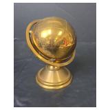 MCM Brass World Globe Cigarette Holder Desk Accessory
