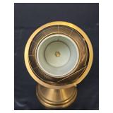 MCM Brass World Globe Cigarette Holder Desk Accessory