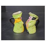 1940s Ceramic Toby Jug Set Made in England