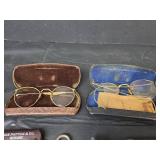 Mid-Century Advertising Matchbooks, Ties Clips, Milk Bottle Tops, Eye Glasses, and Cracker Jack Toys