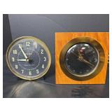 Westclox Big Ben Alarm Clock and Telechron Electric Clock with Star Dial