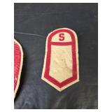 Stafford High School Cap and Mascot Patches