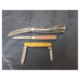 3 Pocket Knives