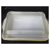 Fire King Wheat Pattern Casserole Set and Pyrex Refrigerator Dish