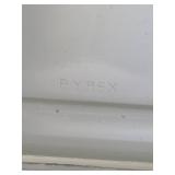 Fire King Wheat Pattern Casserole Set and Pyrex Refrigerator Dish