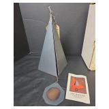 Wind Works Fourtone Cor-Ten Steel Wind Bell