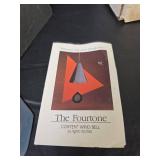 Wind Works Fourtone Cor-Ten Steel Wind Bell