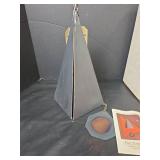 Wind Works Fourtone Cor-Ten Steel Wind Bell