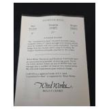 Wind Works Fourtone Cor-Ten Steel Wind Bell