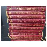 Shakespeare Works Leather Bound Collection