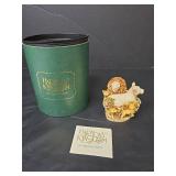 Harmony Kingdom \"Behold The King\" RW98LI Lion Family Box Figurine with Original Box and Paper Insert