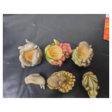 Harmony Kingdom Millennium Club Kit Figurines 2000 \"Field Day\", \"Lovers Leap\", and \"Merry Go Round\"