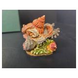 Harmony Kingdom 1999 \"Beneath the Ever Changing Seas\" Royal Watch Club Kit Shell Figurine