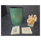 Harmony Kingdom Zookeepers \"Pell Mell\" RW99PE Pelican Figurine Box Made in England