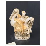 Harmony Kingdom Zookeepers \"Pell Mell\" RW99PE Pelican Figurine Box Made in England