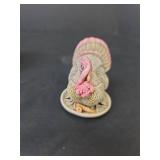 Harmony Kingdom \"Gobblefest\" Turkey Figurine Box with Original Box TJEVG099