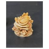 Harmony Kingdom \"Faux Paw\" Lion Cubs Figurine Box in Original Box with Paper Insert- Made in England TJLI