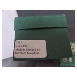 Harmony Kingdom \"Faux Paw\" Lion Cubs Figurine Box in Original Box with Paper Insert- Made in England TJLI