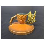 Roseville 1123 Pineapple Candlestick Holders