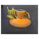 Roseville 1123 Pineapple Candlestick Holders