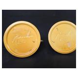 Roseville 1123 Pineapple Candlestick Holders