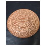 Frankoma 1828 Cherokee Syllabary Commemorative Hot Plate