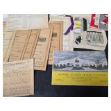 1930s - 1940s Ephemera (cattle records, school report cards, grade cards, greeting cards, pictures, and more)