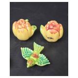 Alaska Clay Pottery Owls, Salt & Pepper Shaker Set, and More