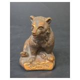 Bronze Bear Figurine Paperweight