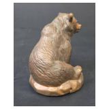 Bronze Bear Figurine Paperweight