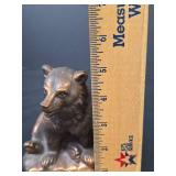Bronze Bear Figurine Paperweight