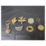 Costume Jewelry Brooches