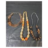 Wooden Necklace Collection