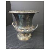 Silver Plated Champagne Ice Bucket with Handles and Wallace Baroque Silver Plated Footed Waste Bowl (285)